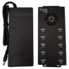 Bitcoin 10 Port Powered USB Hub ONLY 120W 12V 10A, FOR Compac F, NewPac, Antminer, Moonlander - USB in use